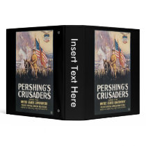 Pershings Crusaders World War II Vinyl Binder