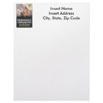 Pershings Crusaders World War II Custom Letterhead