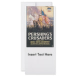 Pershings Crusaders World War II rack cards