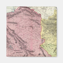 Persia, Afghanistan, and Baluchistan Magnets