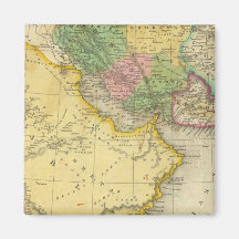 Persia Arabia Fridge Magnet