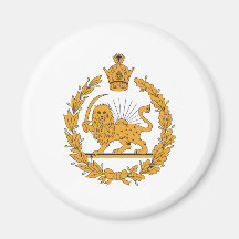 Persia Coat Of Arms Refrigerator Magnets