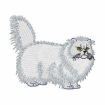 Persian Cat embroidered shirts by ZazzleEmbroidery Persian Cat embroidered shirts