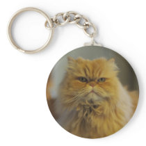 Persian Cat Keychain