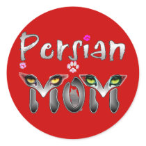 Persian Cat Mom Gifts Sticker