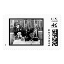 Persian Cats and American Ladies 1924 postage by lc_vintagephotos Persian Cats and American Ladies 1924 postage