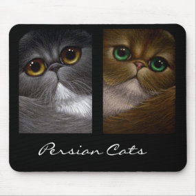 PERSIAN CATS Mousepad mousepad