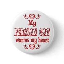 Persian Cats Warm My Heart buttons