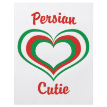 Persian Cutie flyers by EthnoShirts Persian Cutie flyers