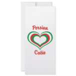 Persian Cutie rack cards