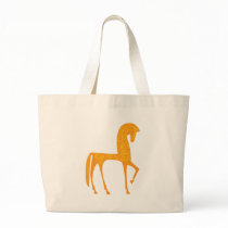 Persian design horse customizable design canvas bags