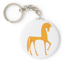 Persian design horse customizable design key chains