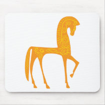 Persian design horse customizable design mousepad