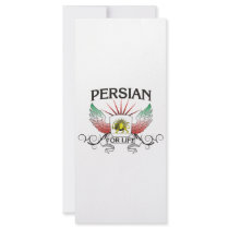 Persian For Life Rack Card