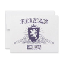 Persian King invitations by EthnoShirts Persian King invitations