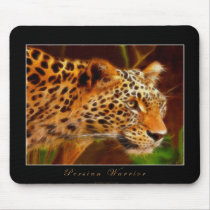 Persian Leopard Gift Series mousepads by RavenSpiritPrints Persian Leopard Gift Series mousepads