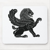 persian lion mousepad