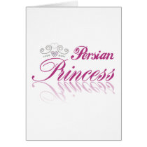 Persian Princess Greeting Card