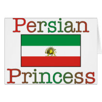 Persian Princess Flag Cards