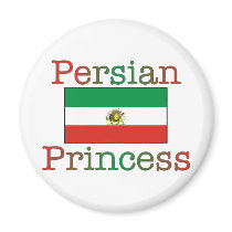 Persian Princess Flag Magnets