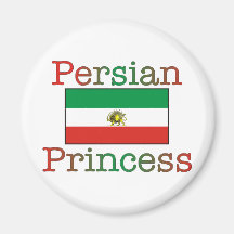 Persian Princess Flag Magnets