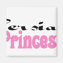 Persian Princess Fridge Magnets