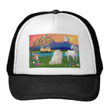 Persian White Cat - Fantasy Land Trucker Hats