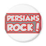 Persians Rock! Refrigerator Magnet