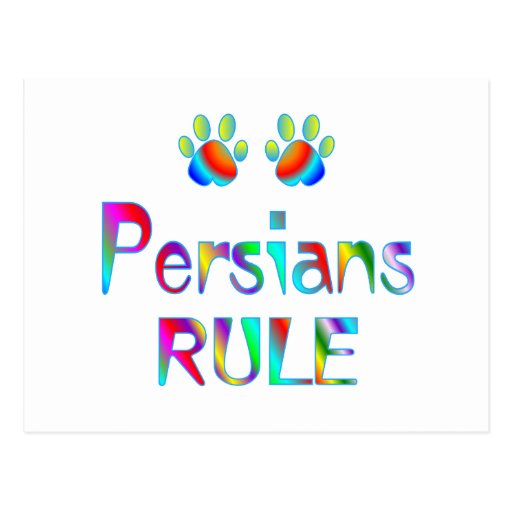 Persians Rule Postcards