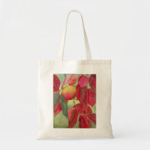 Persimmon, by Jean Fisk Canvas Bags