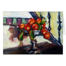 Persimmons Greeting Card