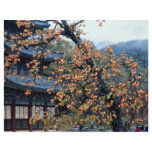 Persimmons tree, fall personalized flyer