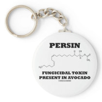 Persin Fungicidal Toxin Present In Avocado Keychain