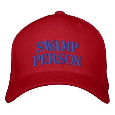 Persona del pantano gorra de beisbol bordada Persona del pantano gorra de beisbol bordada
