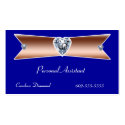 Personal Assistant Copper on Blue