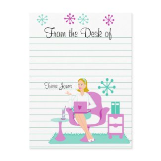 Personal Assistant postcard