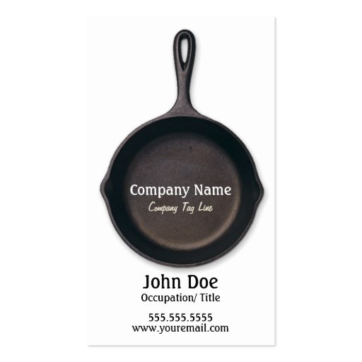 Personal Chef Business Card