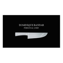 Personal Chef Business Card