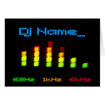 Personal Dj Equalizer Bar EQ Cards