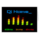 Personal Dj Equalizer Bar EQ cards