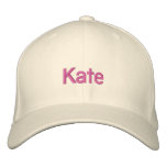 Personal embroidered hats