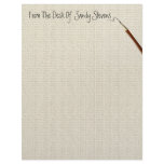 Personal Fine Linen Stationery Personalized Letterhead