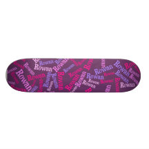 Personal gift: Sample skateboard in Mixed Berry