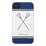 Personal Lacrosse iPhone 4/4S Case at Zazzle