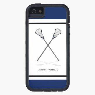 Personal Lacrosse iPhone 5/5S Tough Xtreme Case