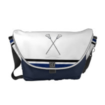 Personal Lacrosse Messenger Bag Medium at Zazzle