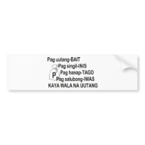 Personal Loan Bumper Sticker