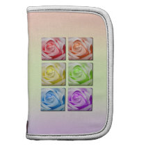 Personal Organizer Macro Rainbow Roses