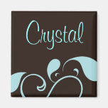 Personal Paisley Refrigerator Magnets