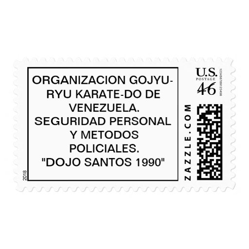PERSONAL SECURITY AND POLICE METHODS POSTAGE